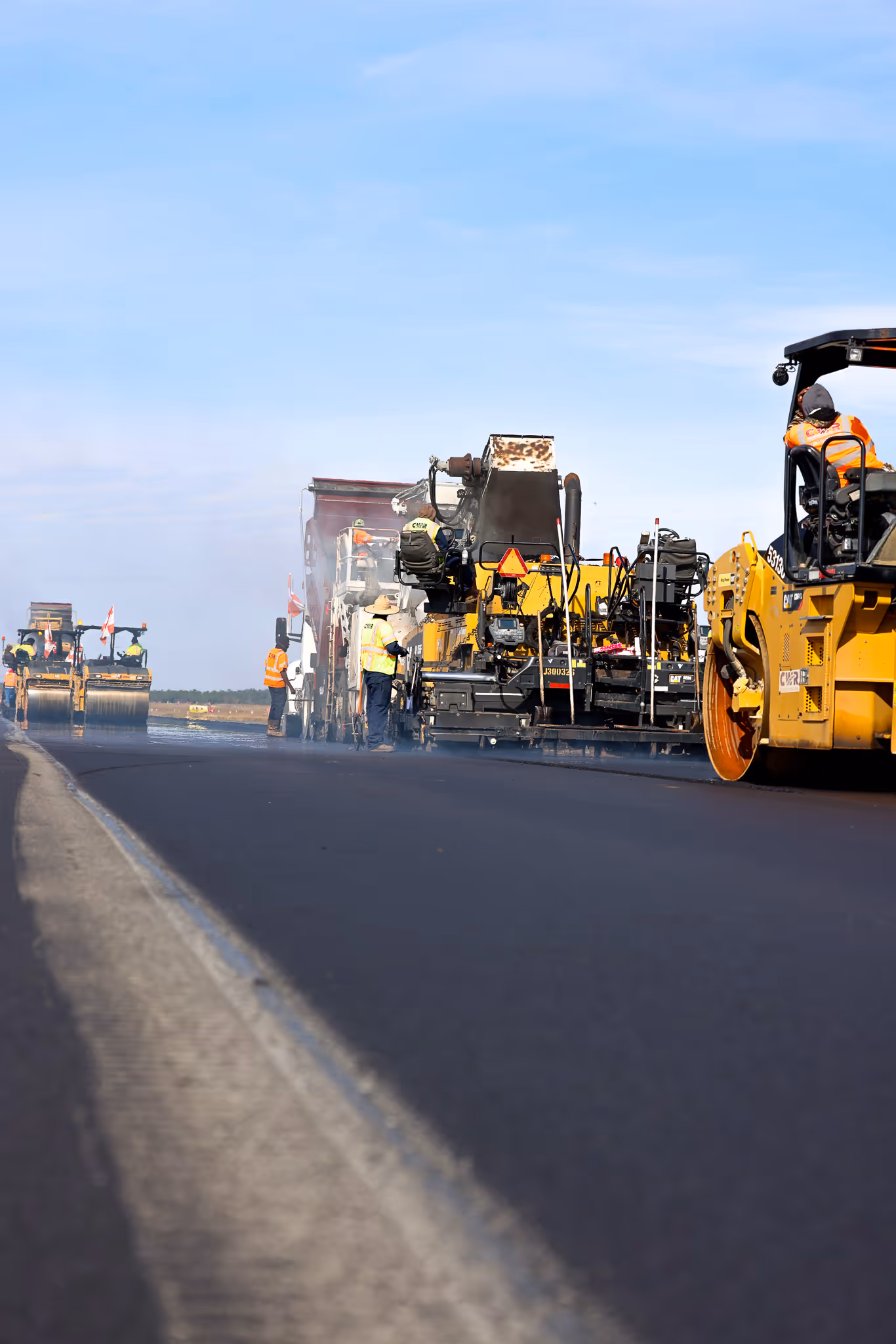 CWR Contracting heavy civil work on a federal military project