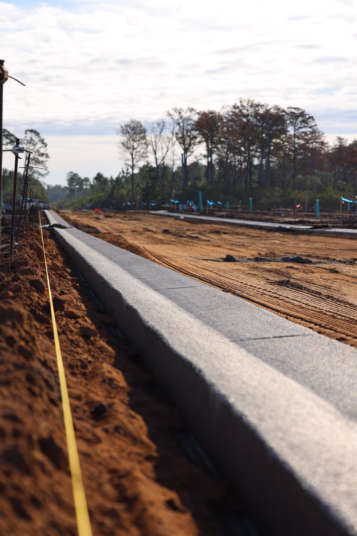 CWR Contracting site grading and earthwork for a Florida development