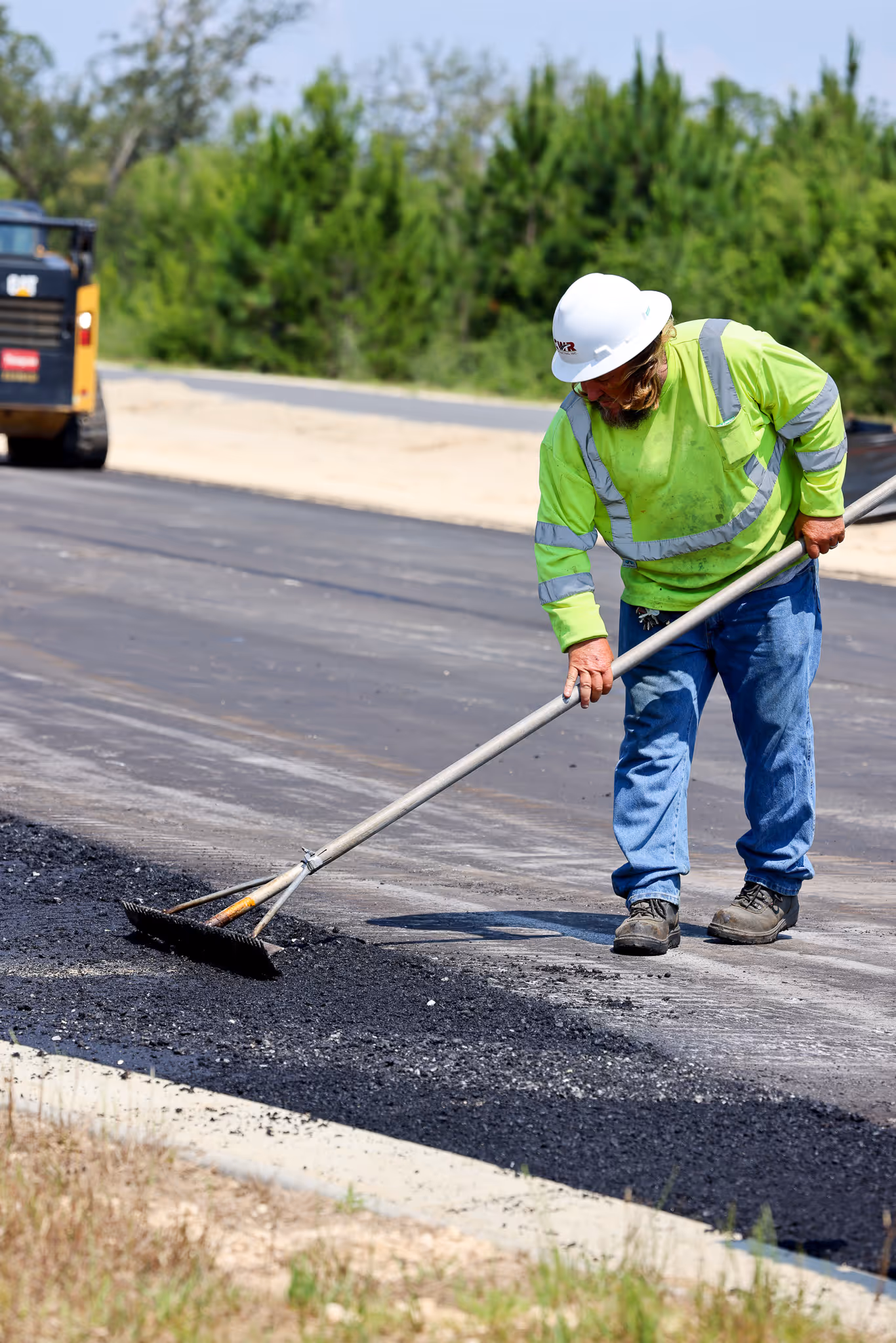 CWR Contracting commercial parking lot paving in Florida