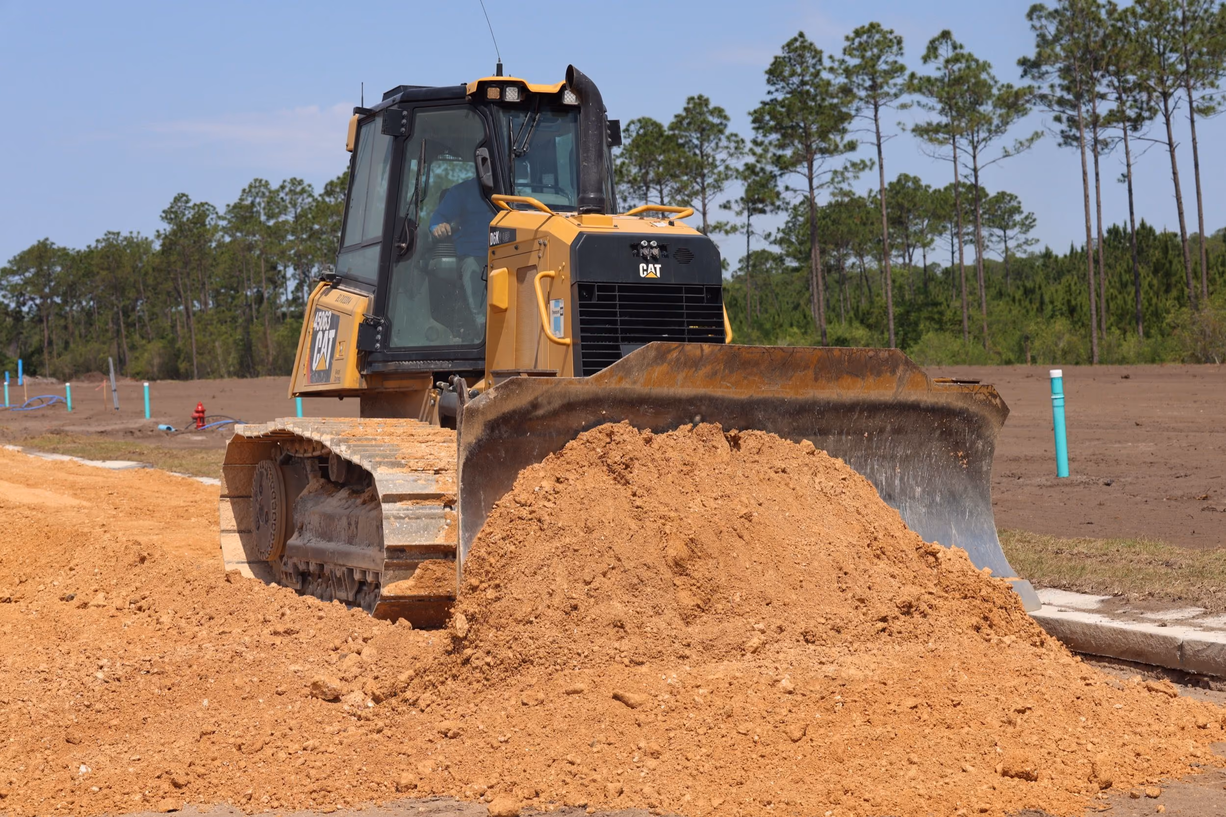 CWR Contracting residential and commercial sitework crew