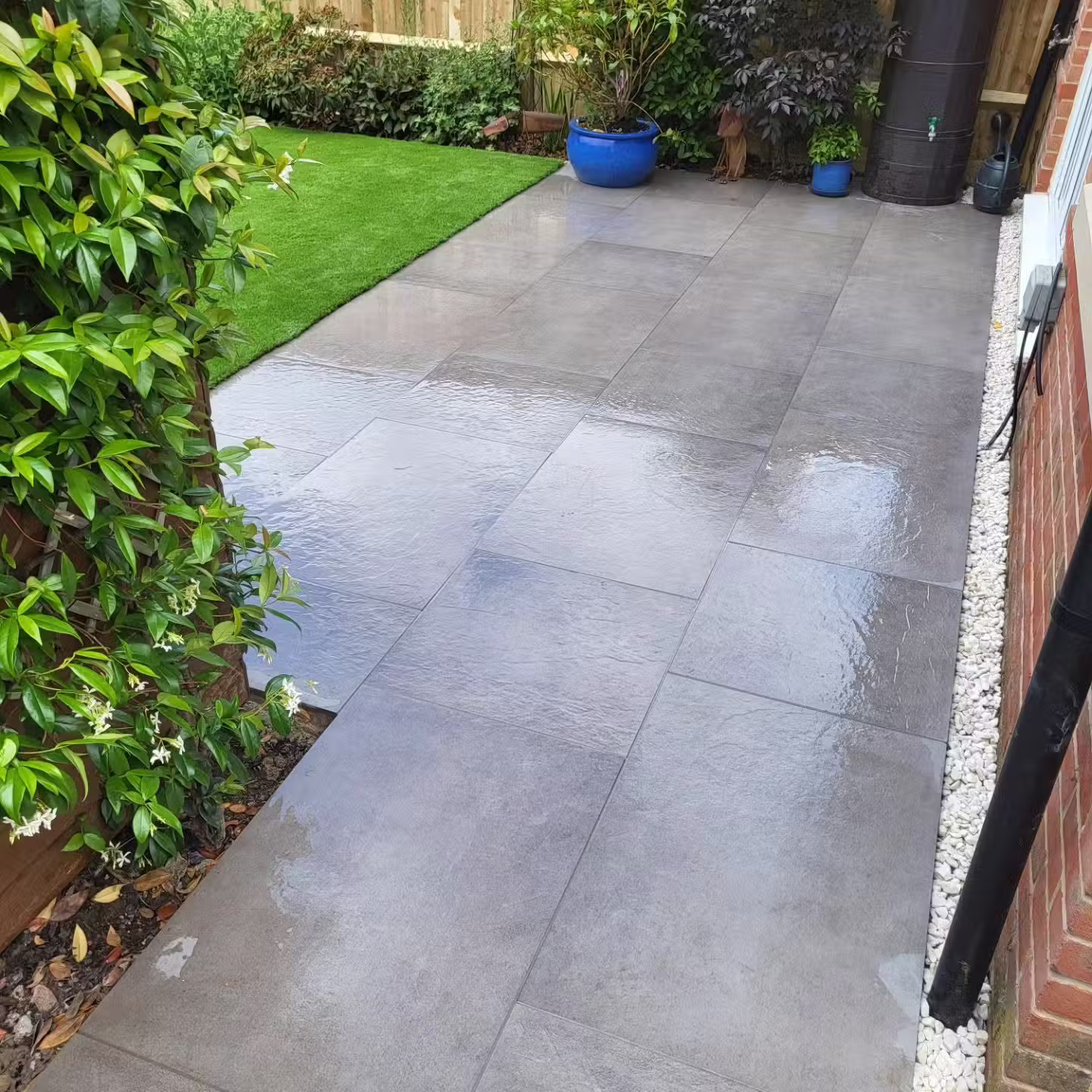 Custom patio design and installation in West Sussex