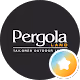 Pergola Lane Logo with stylized star icon on black rounded square background.