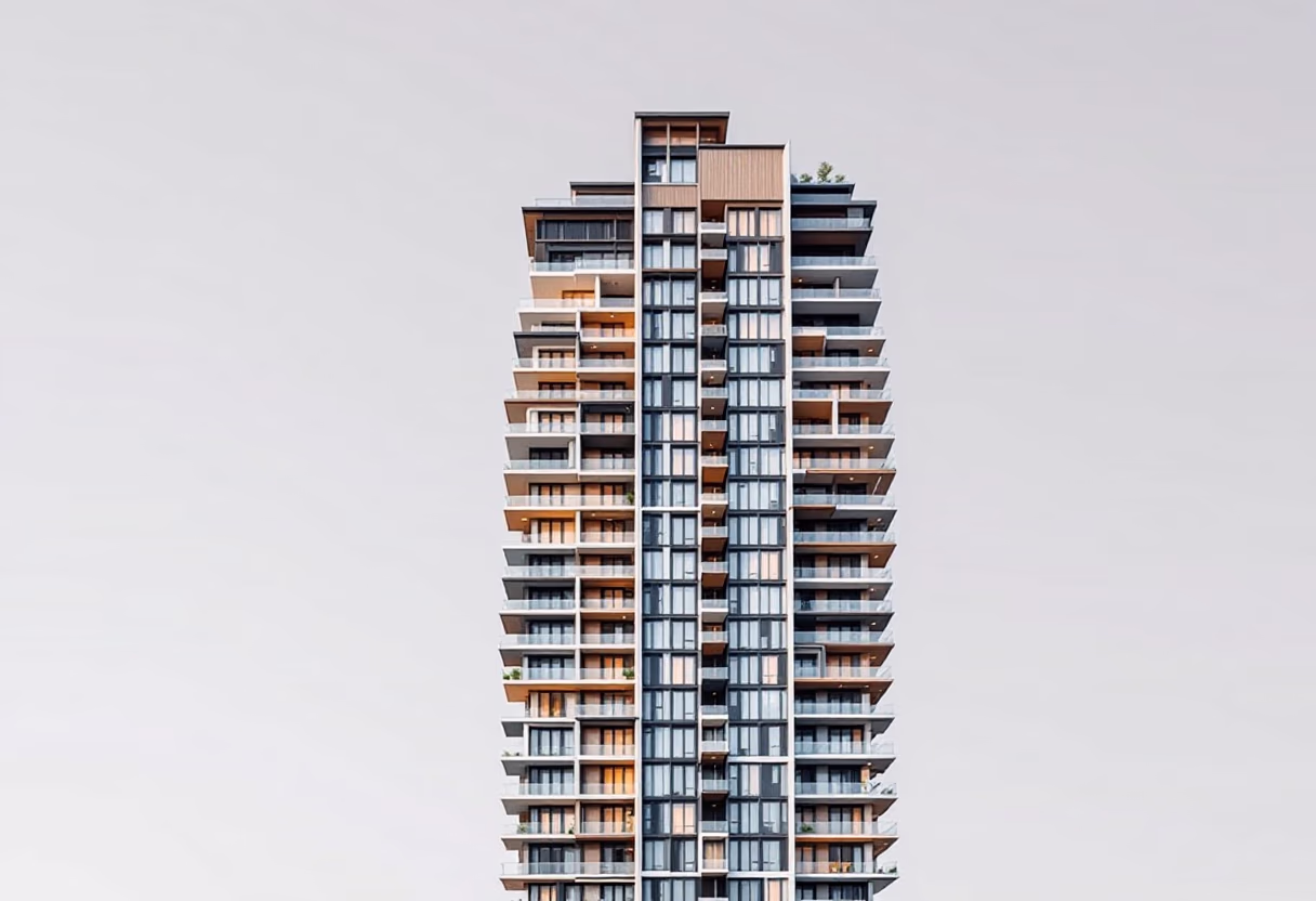 image of a residential skyscraper