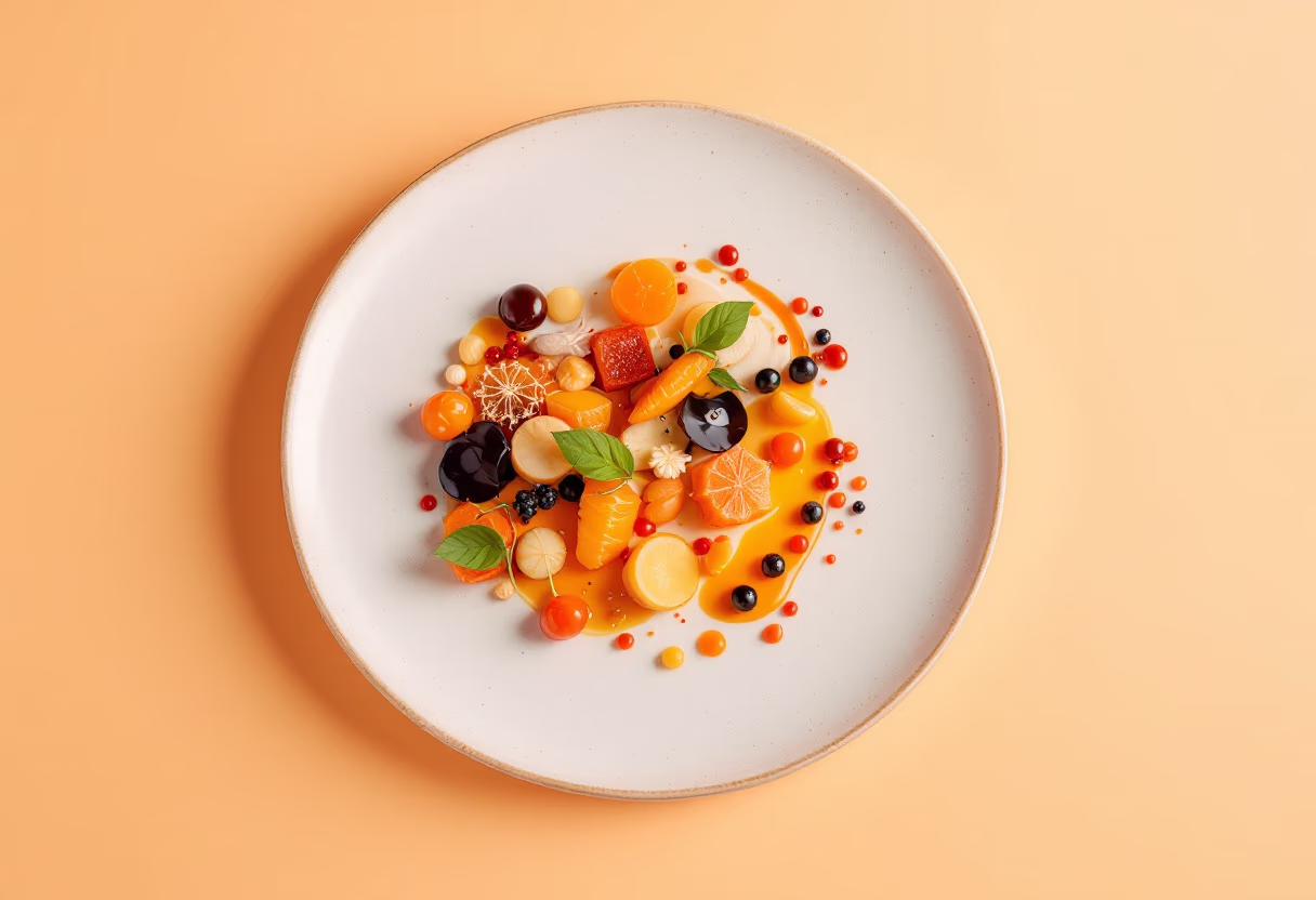 image of plated gourmet dish