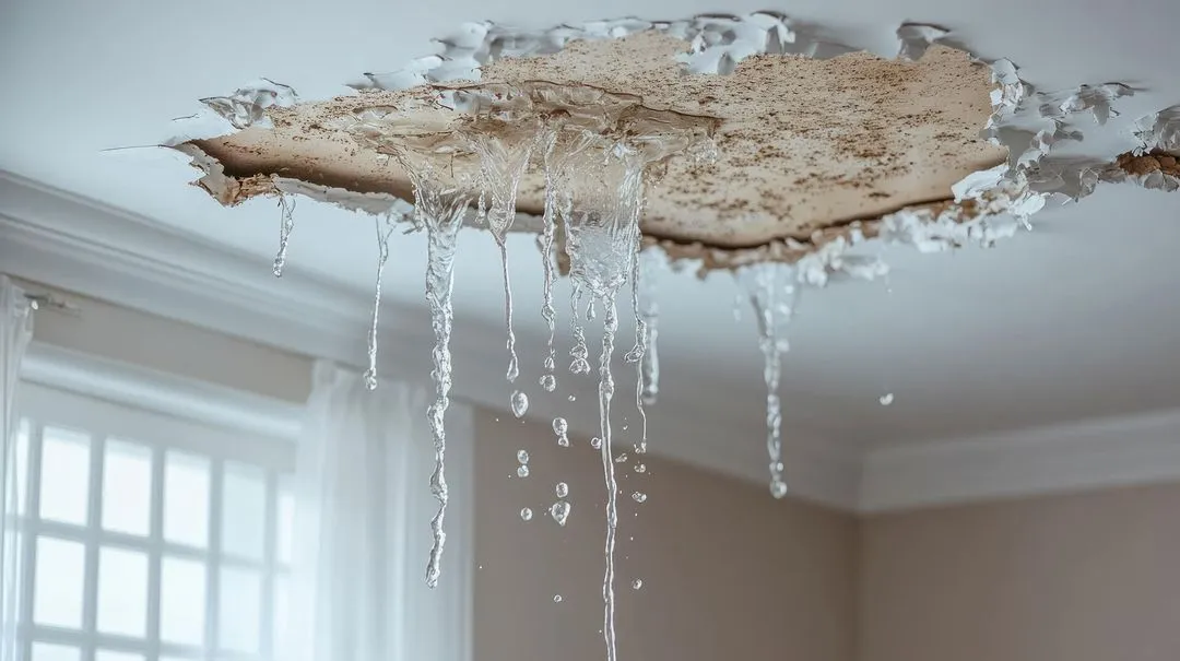 water damage ceiling