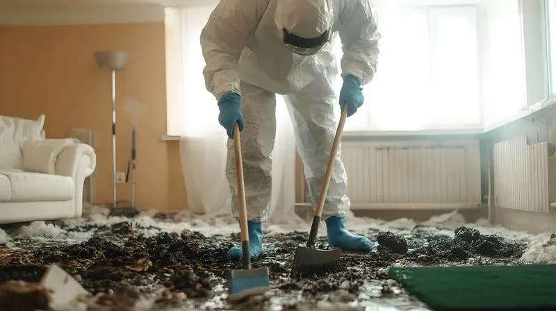 fire damage asbestos
