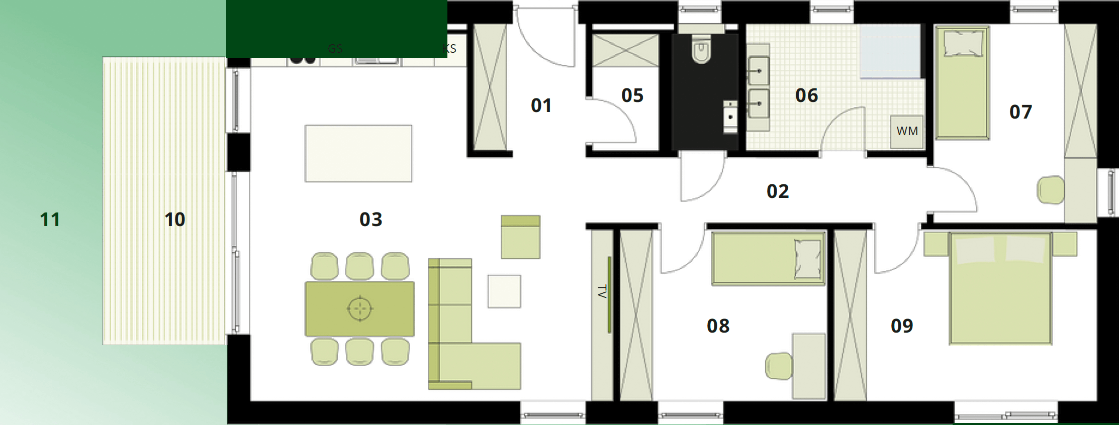 Grundriss Haus 285/01