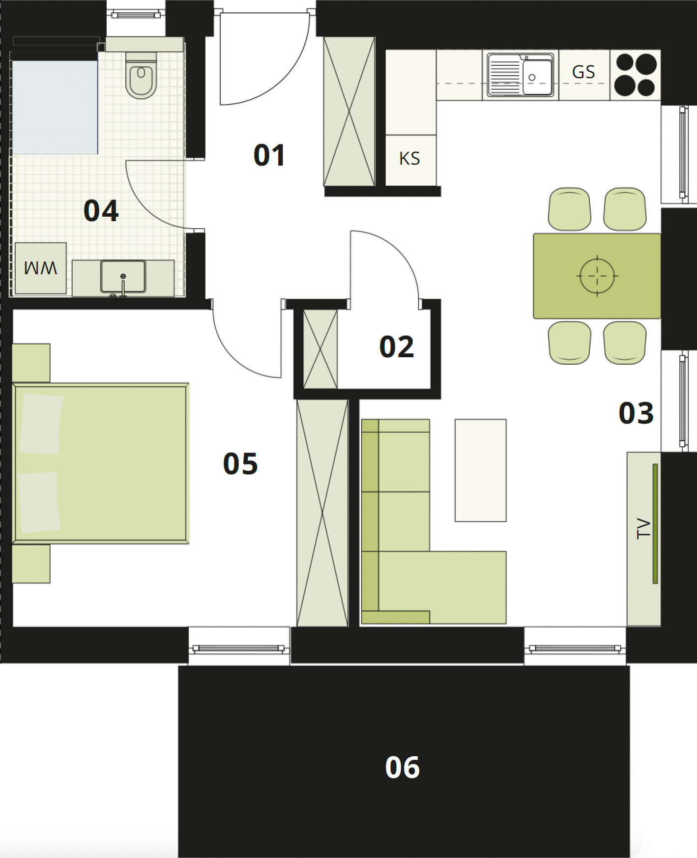 Grundriss Haus 285/05