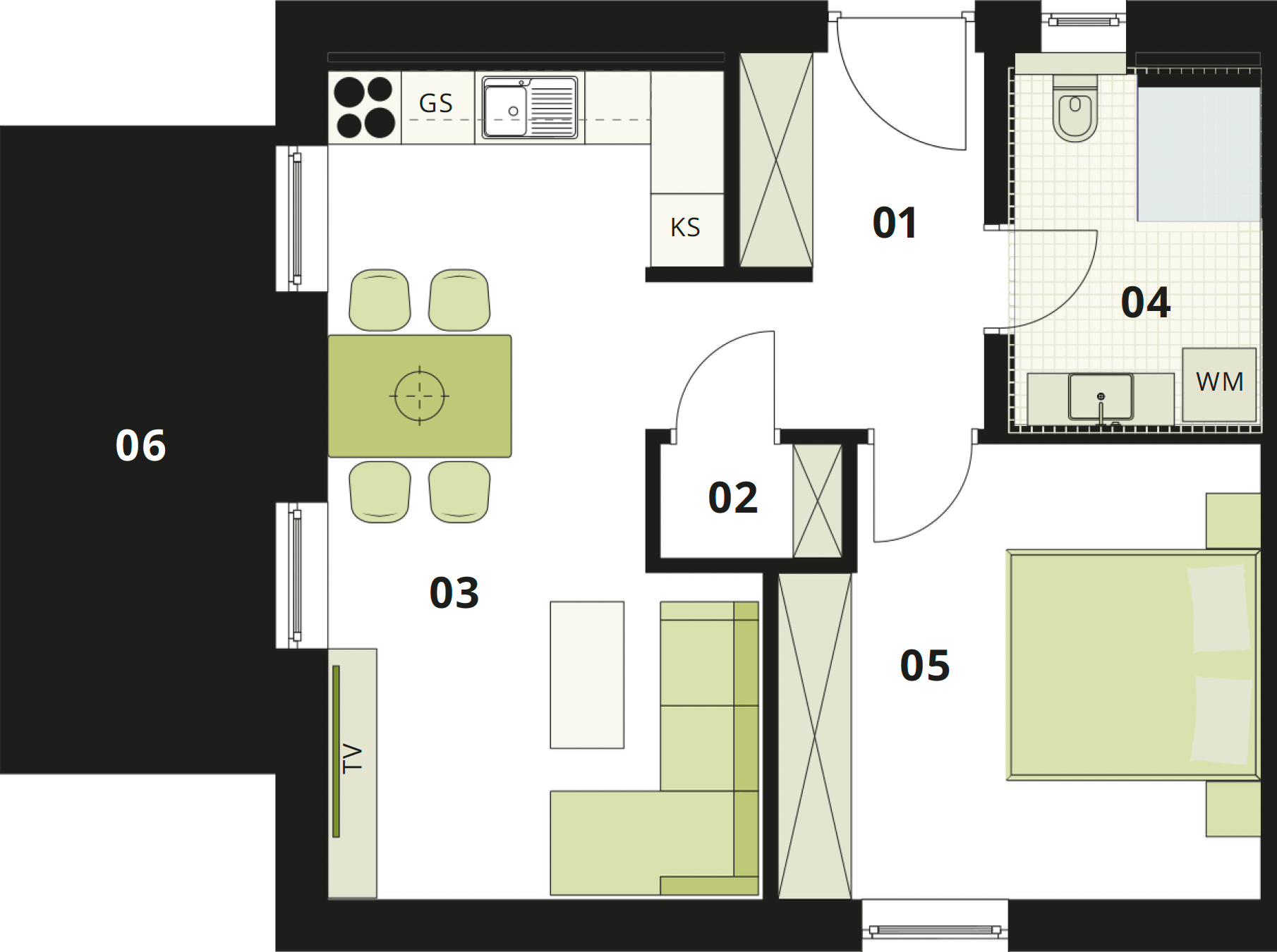 Grundriss Haus 285/04