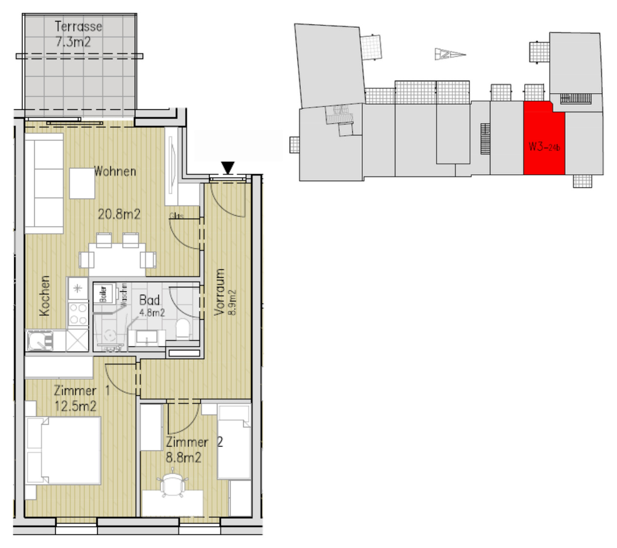 Grundriss W3-24b – 1. OG