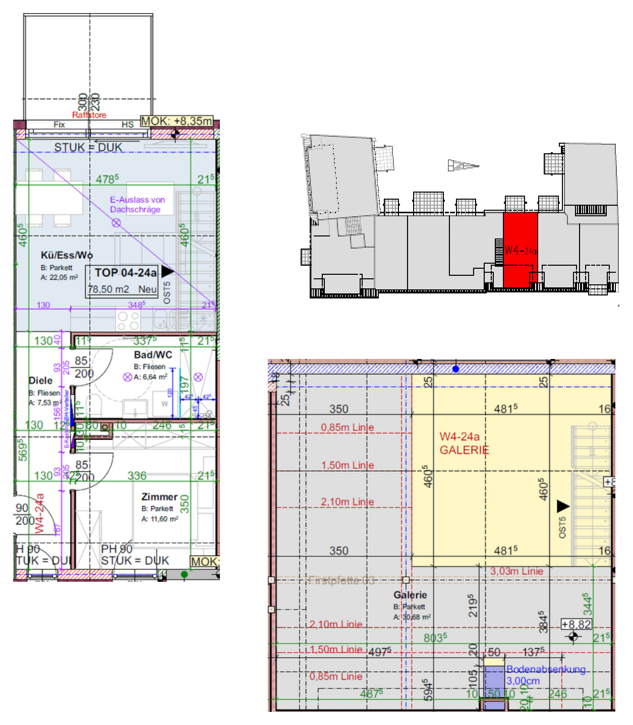 Grundriss W4-24a – DG mit Galerie