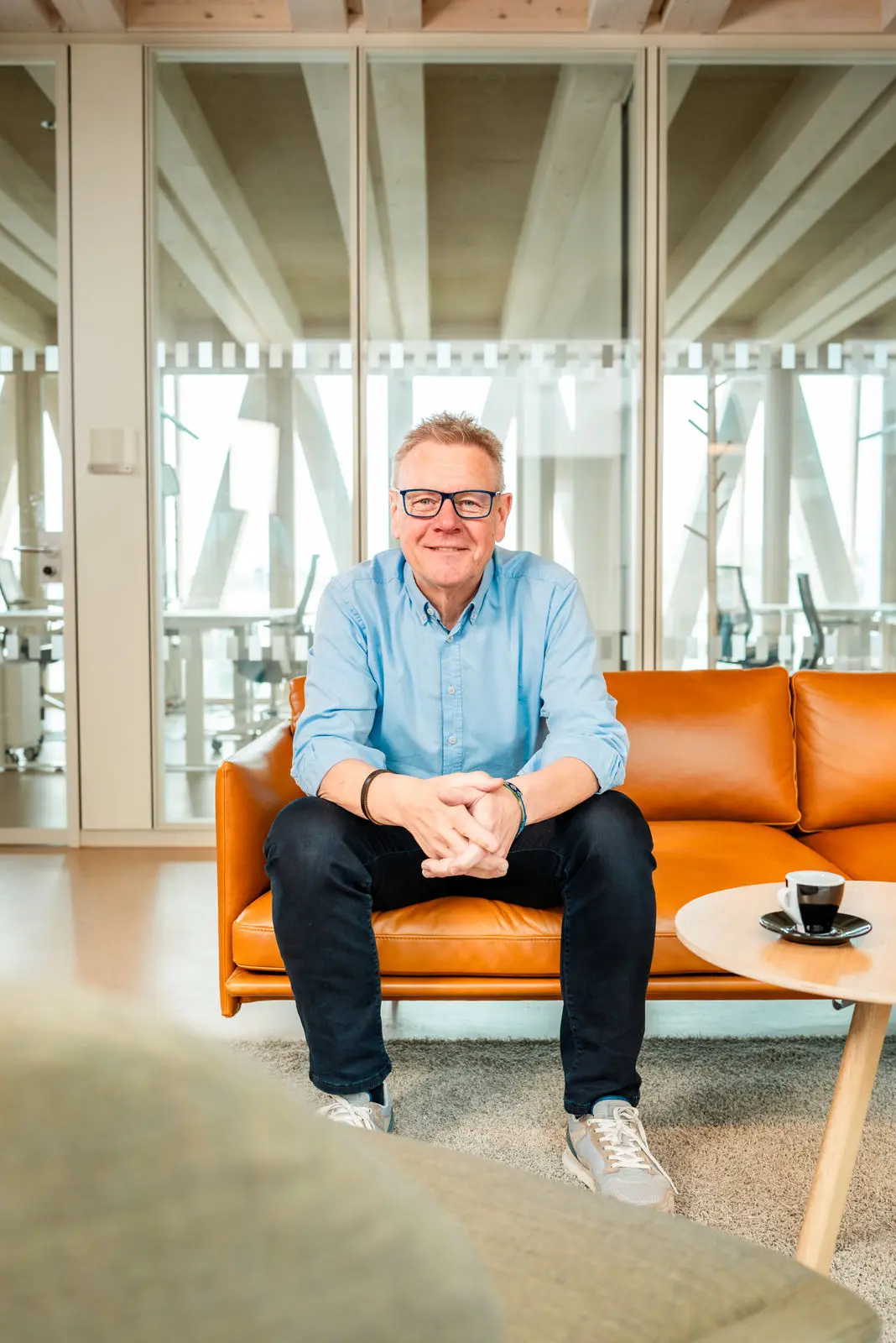 Porträt von Udo Blank, Vorstand der B2R AG.