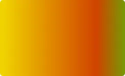 Yellow, orange and green gradient
