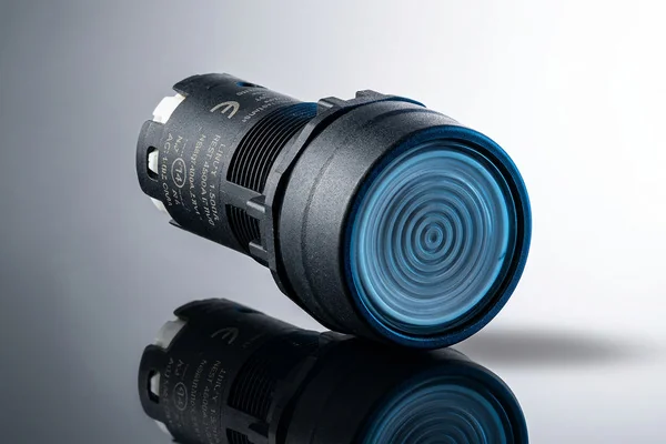 Botão de comando Iluminado Transparente Monobloco Lovato Electric — código LMPBL107S10B