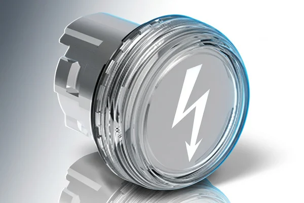 Sinaleiro Metal Perigo Lovato Electric — código LPSL1187