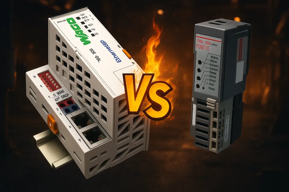 WAGO DeviceNet e Ethernet/IP: integração com CLPs Rockwell e migração simplificada