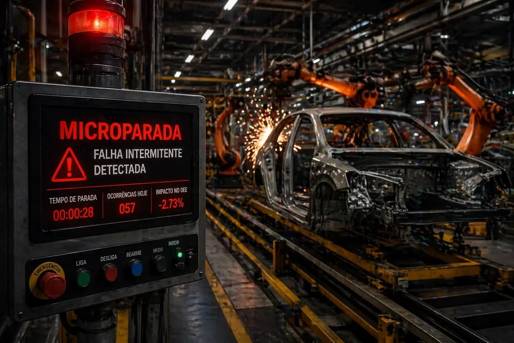 Microparadas na Indústria: Como Eliminá-las e Aumentar o OEE