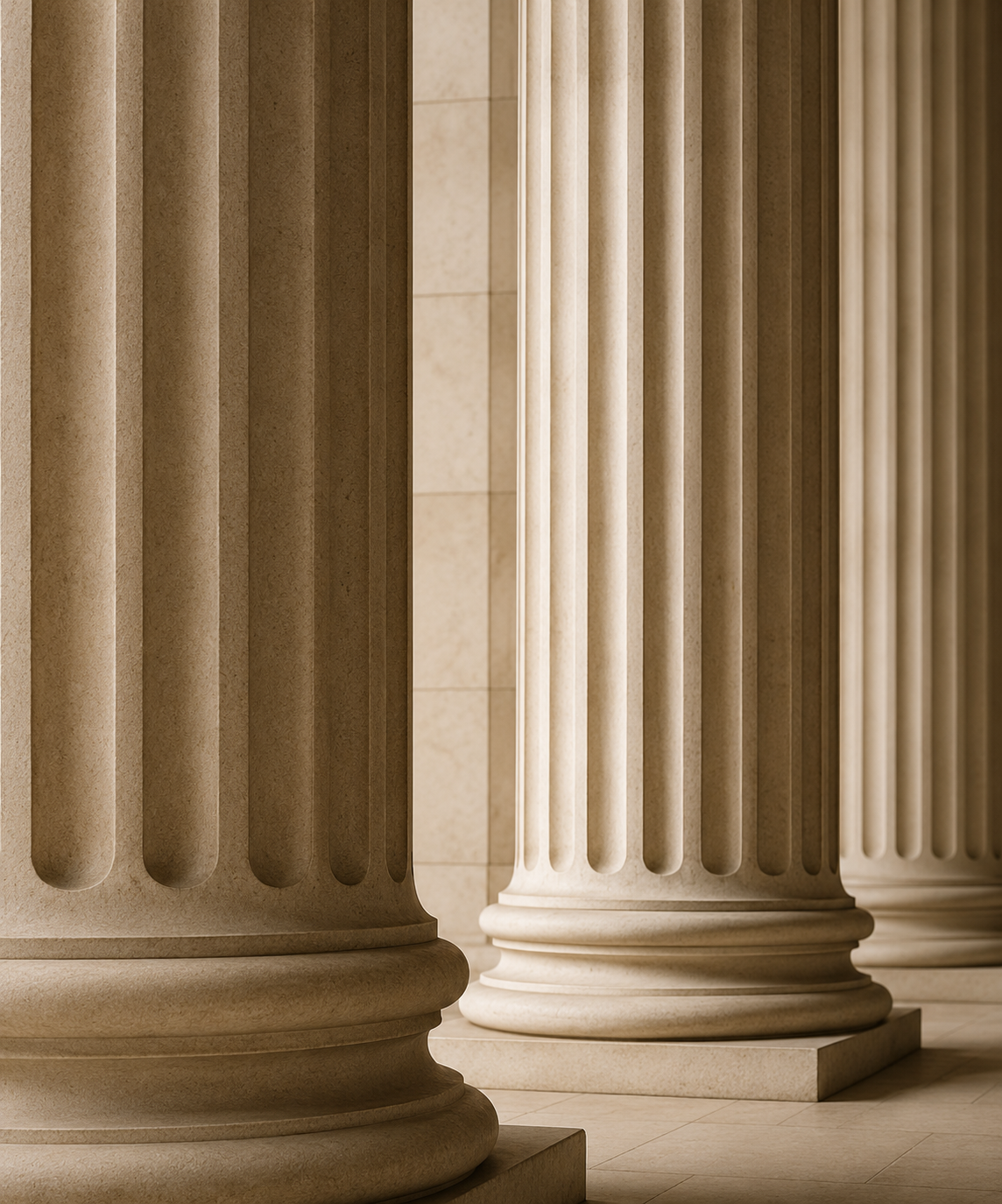 Washington DC Lincoln Memorial Columns