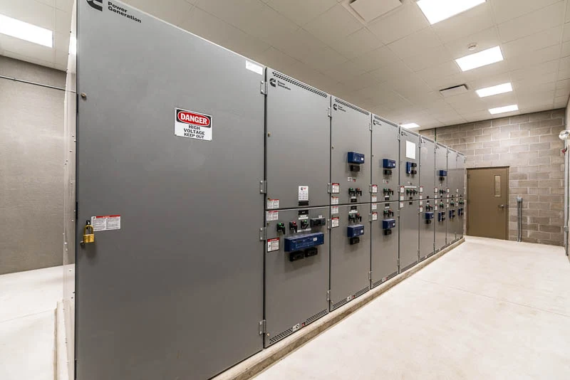 Electrical room infrastructure for arc flash studies