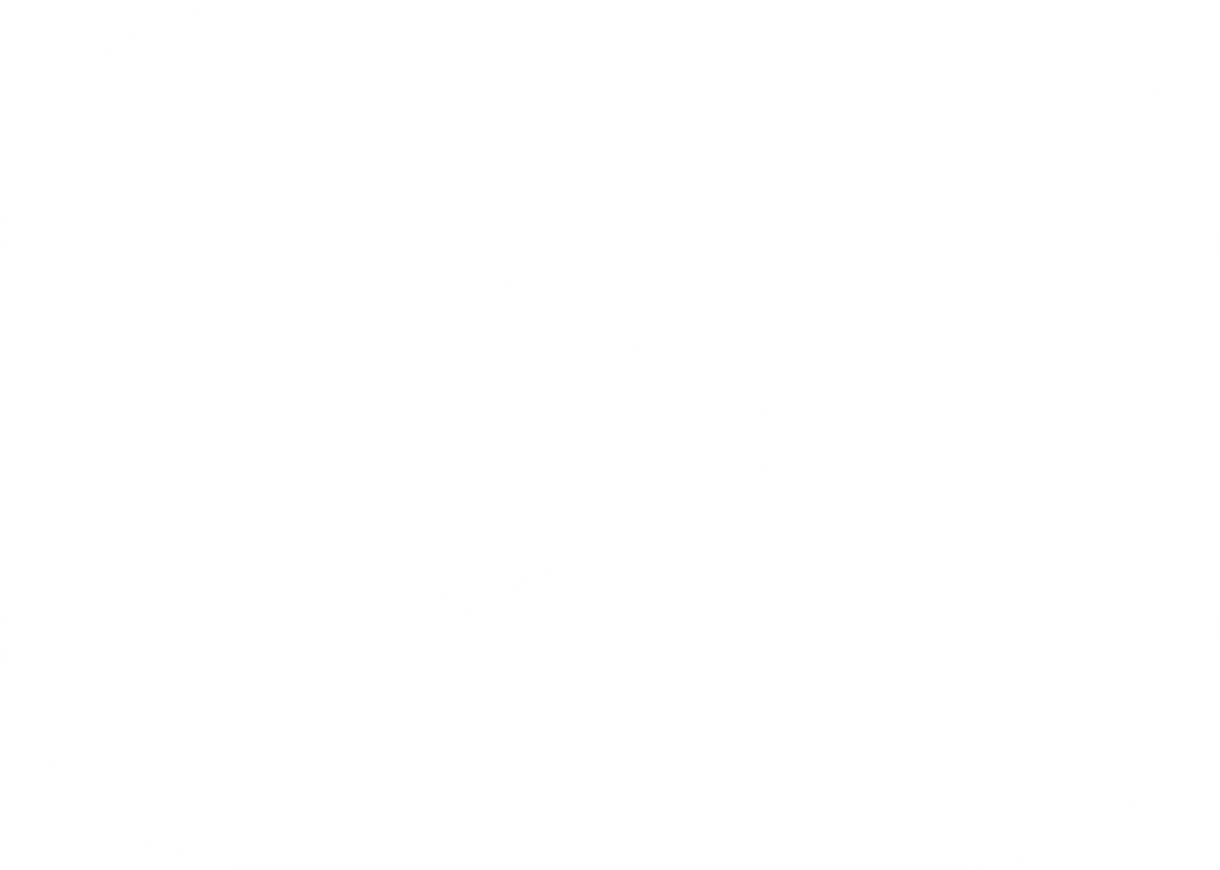 YouTube play button icon with a black triangle inside a white rounded rectangle