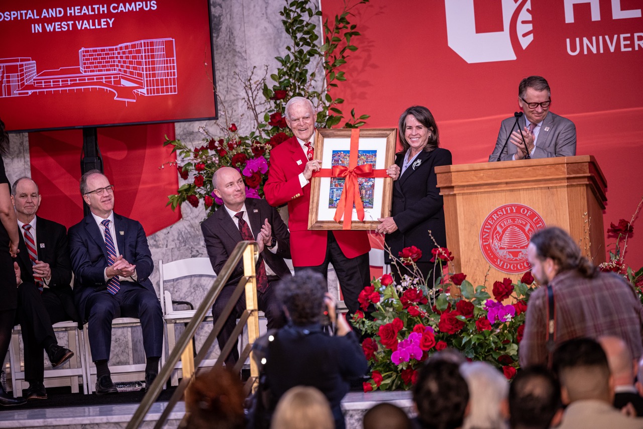 West Valley Hospital and Health Campus announcement at University of Utah