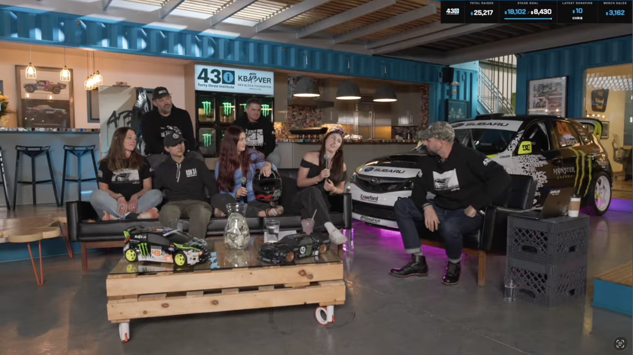 Ken Block 4/3 Day livestream production by BW Events