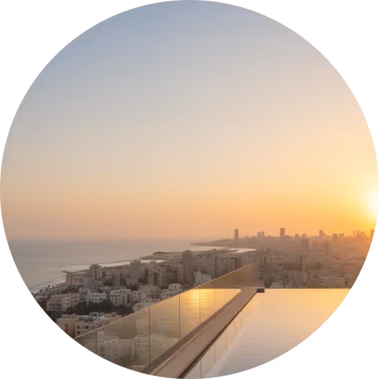 Frame round image