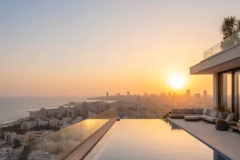 pool view