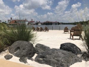 DVC's Polynesian Beach is a Tropical Paradise Across Bay Lake from the Magic Kingdom