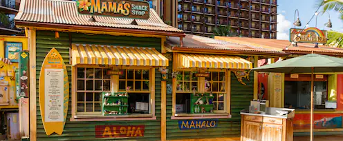 Mama’s Snack Shop at Aulani