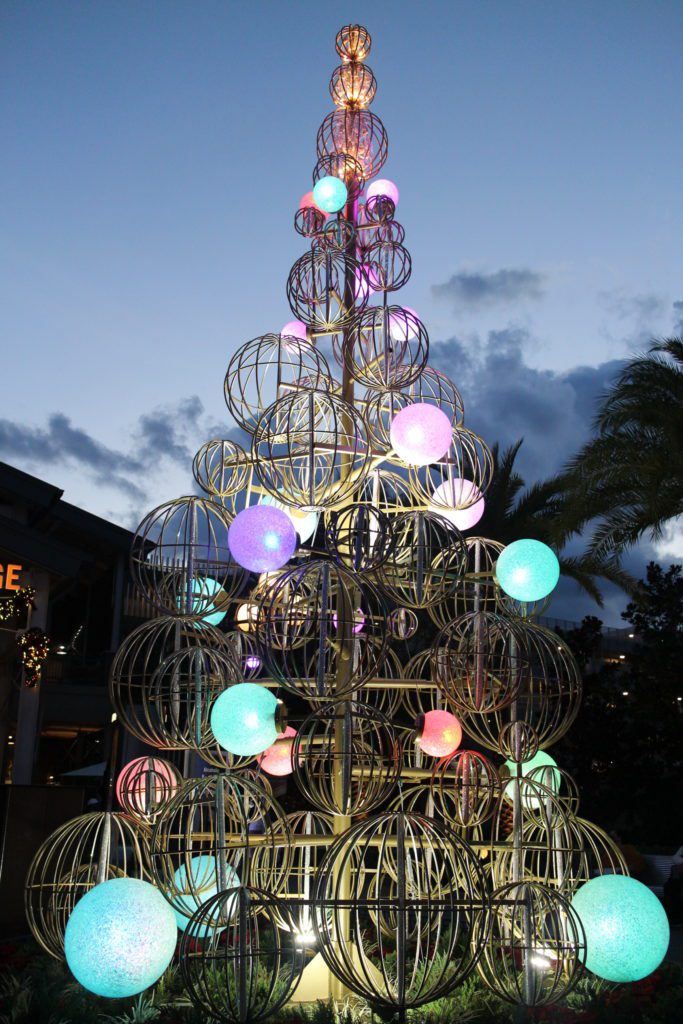 DisneySpringsChristmasTreeArt
