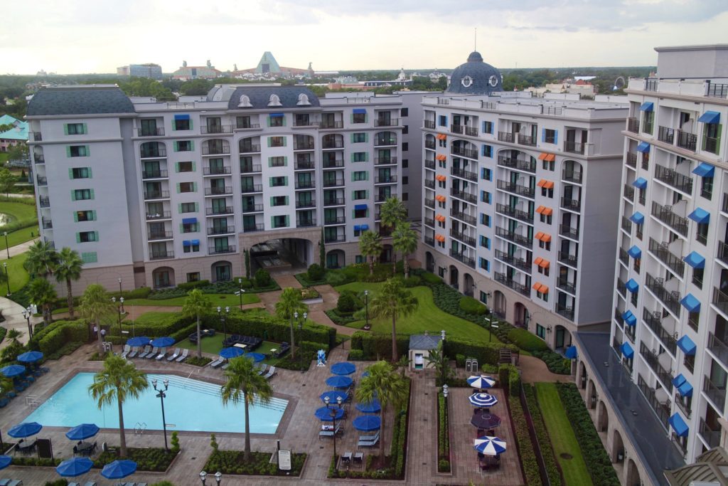 Disneys Riviera Resort view from top floor