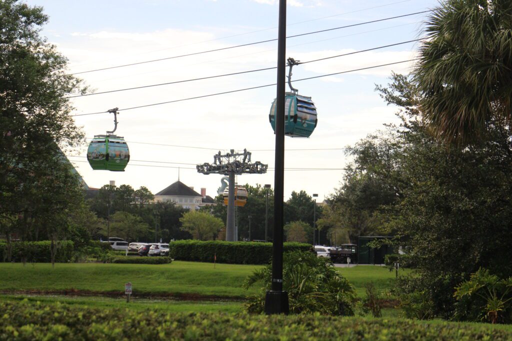 Disney Skyliners on the line