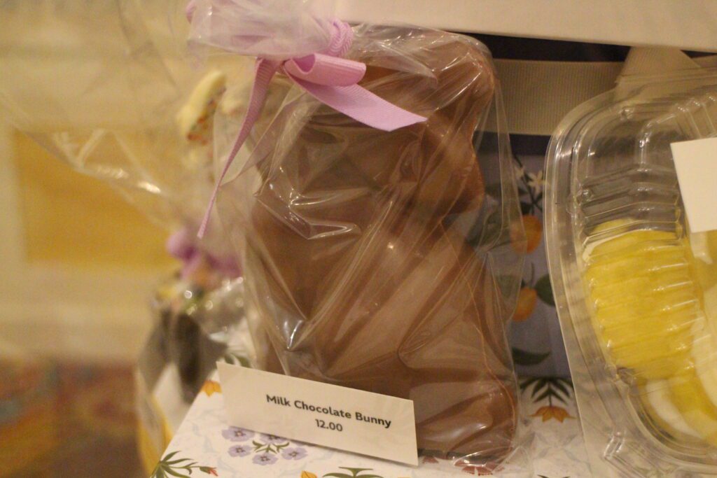Milk chocolate bunny at Grand Floridian