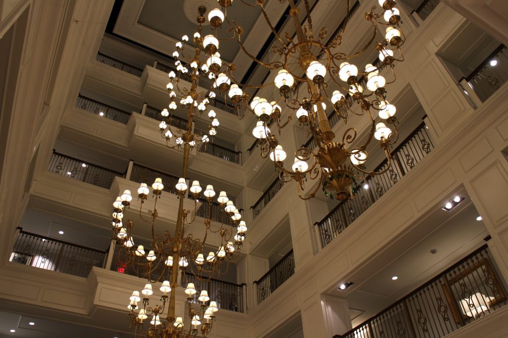 Grand Floridian chandeliers