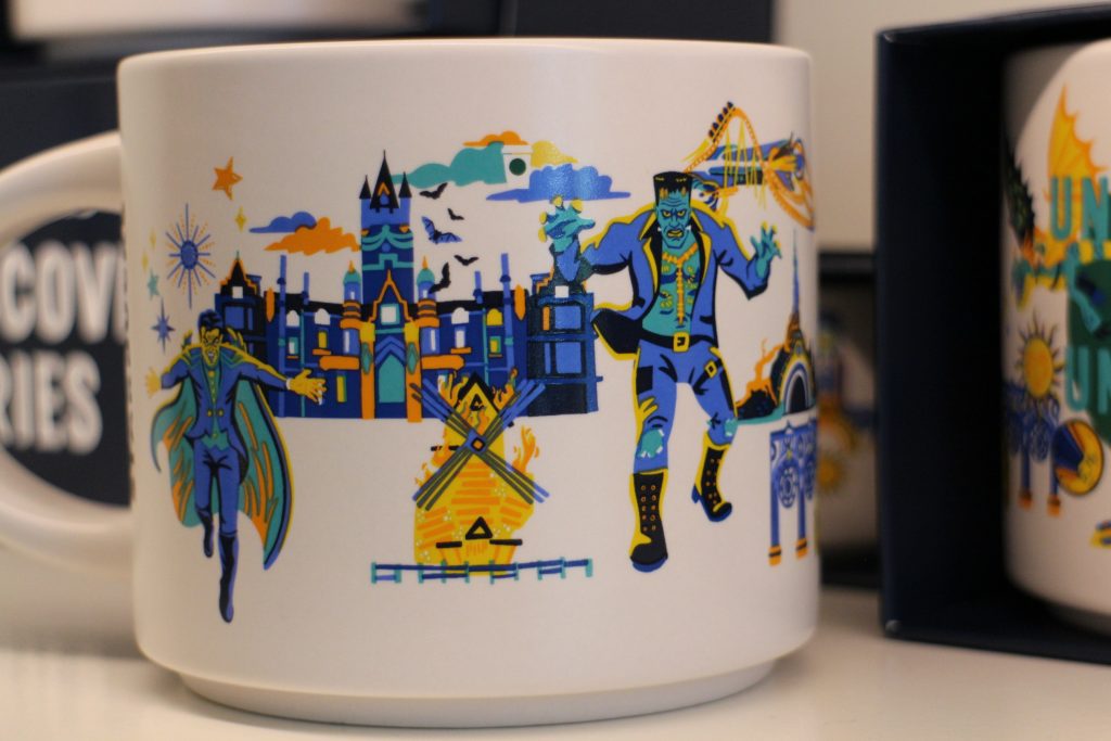 Epic Universe Starbucks mug monsters