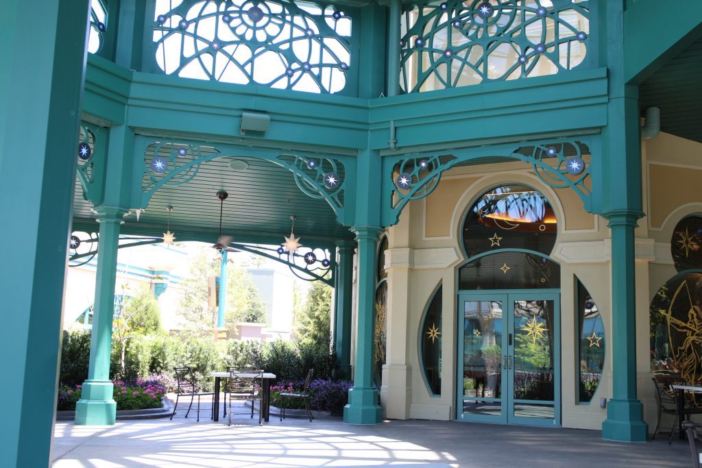 Epic Universe Starbucks entrance
