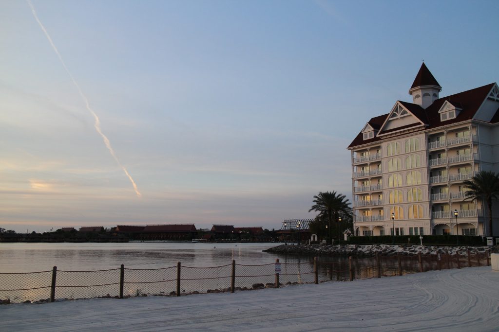 Grand Floridian sunrise