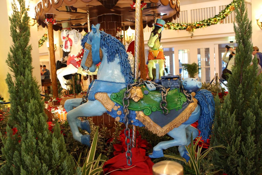 Beach Club Resort gingerbread carousel