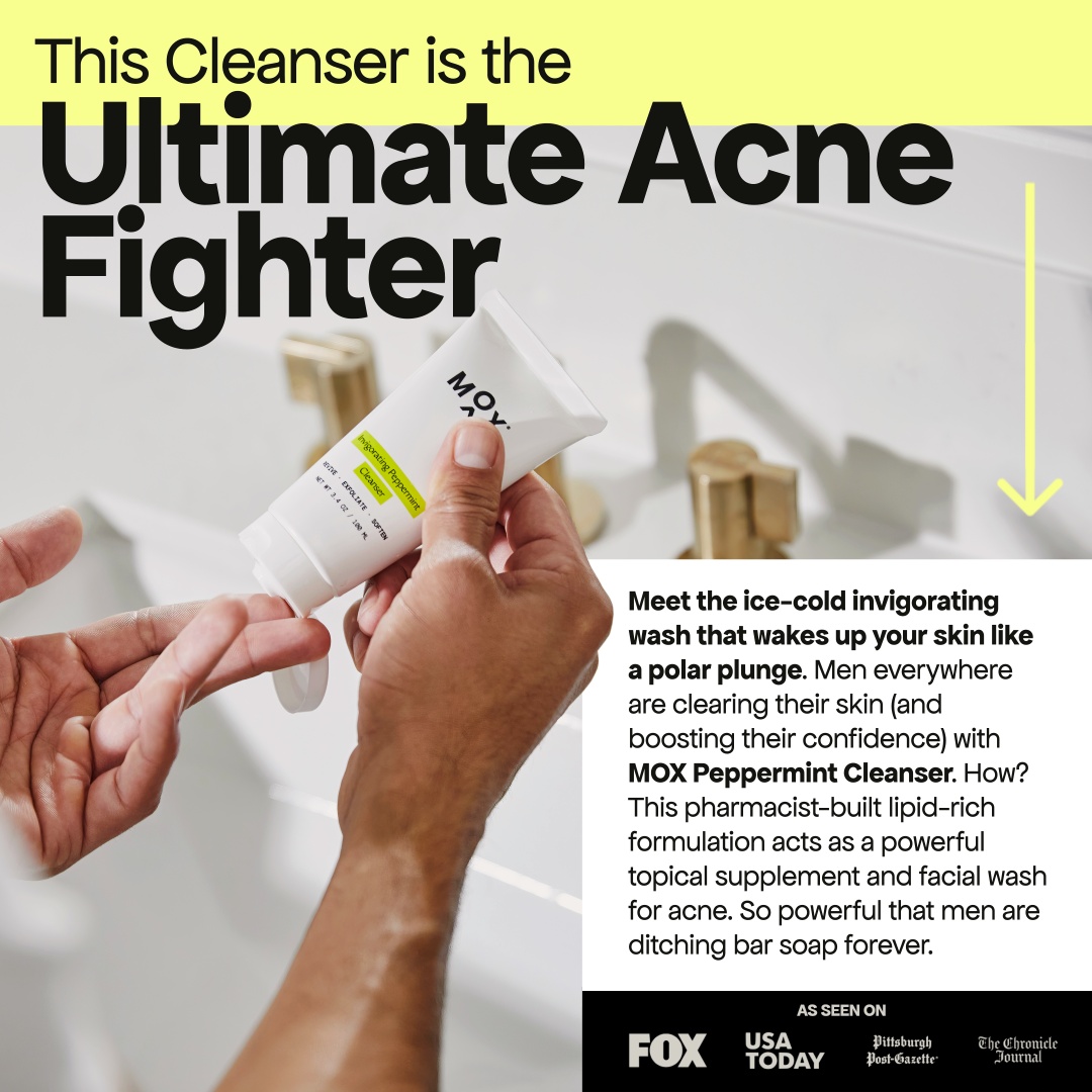 MOX Skincare advertorial ad