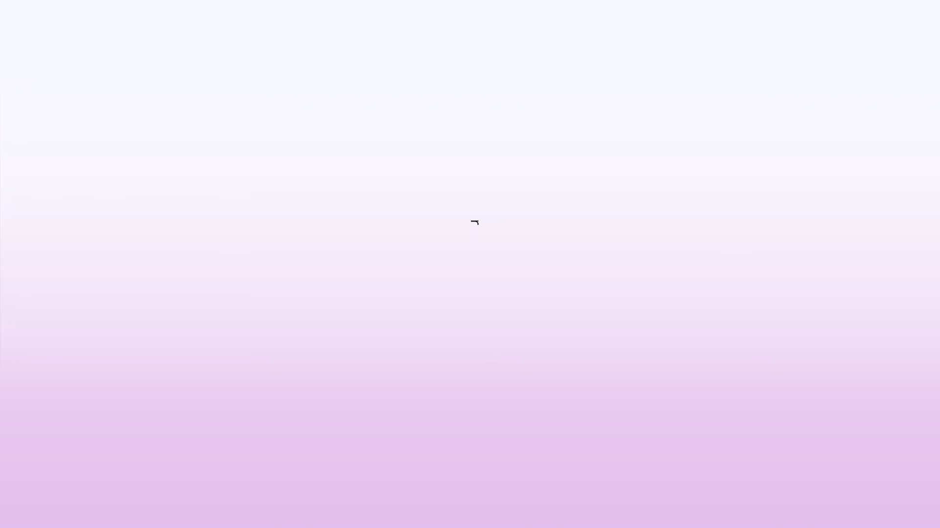 Pale gradient background fading from white to lilac