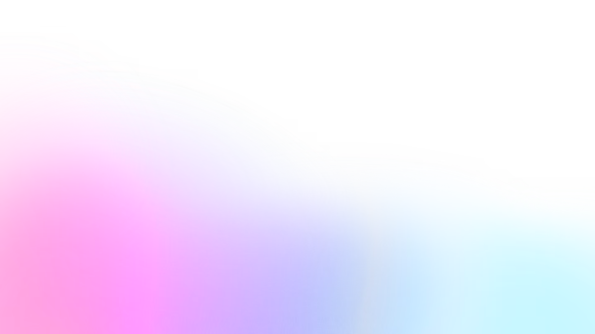 Grey background with a soft pink and cyan gradient