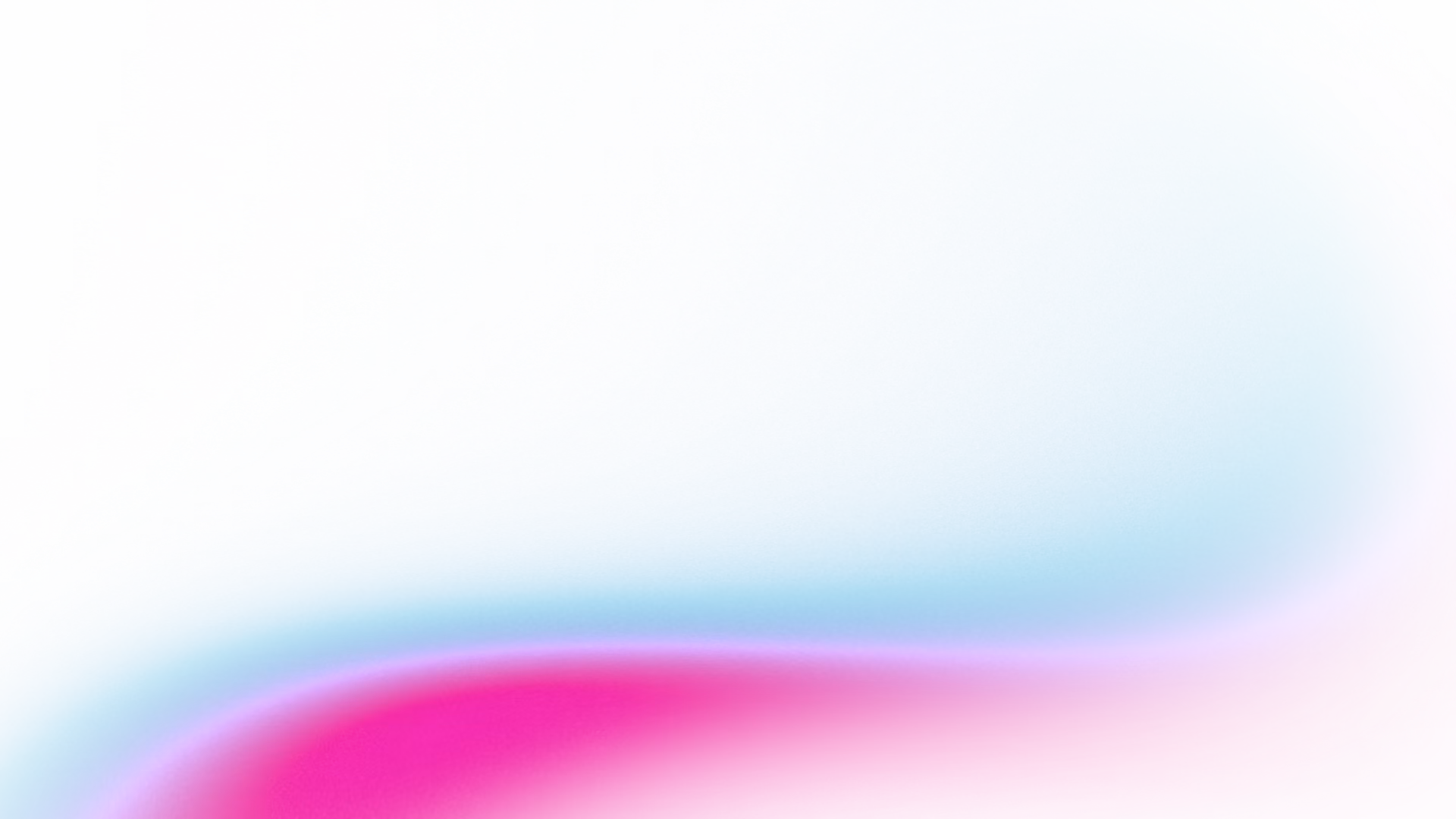 Grey background with a pink and cyan light glow