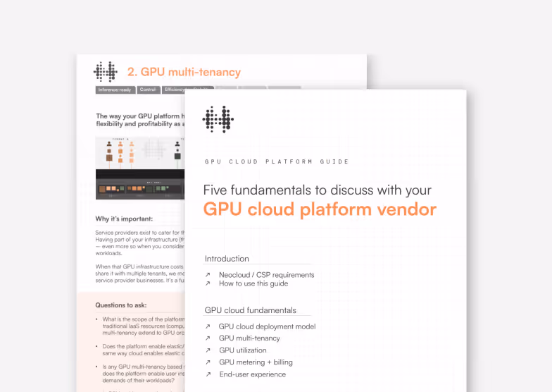 GPU Cloud Platform Guide cover.