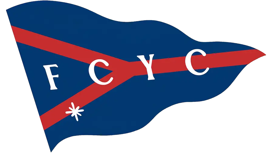 Fox Chapel Yacht Club burgee flag waving