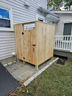 Cedar Outdoor Shower in Bristol
