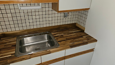Butcher Block Countertop Installation