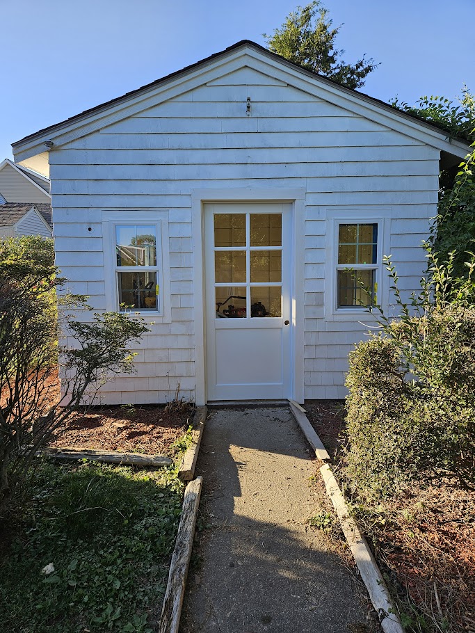 Backyard Shed-to-Studio Conversion in Middletown
