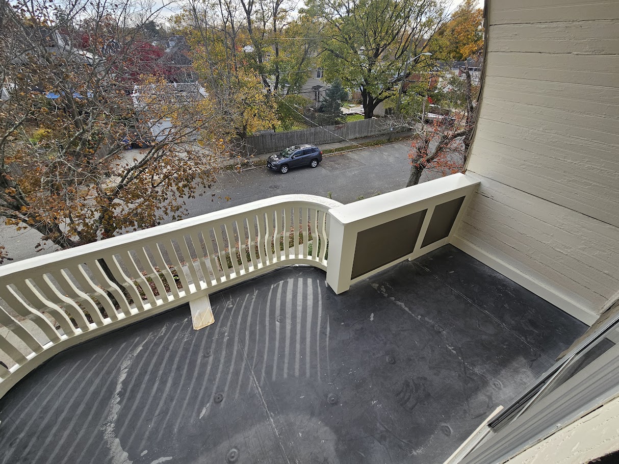 Third-Story Porch Restoration in Cranston