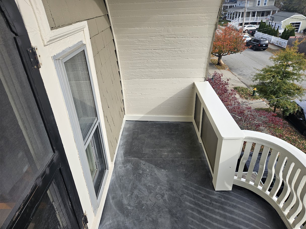 Third-Story Porch Restoration in Cranston